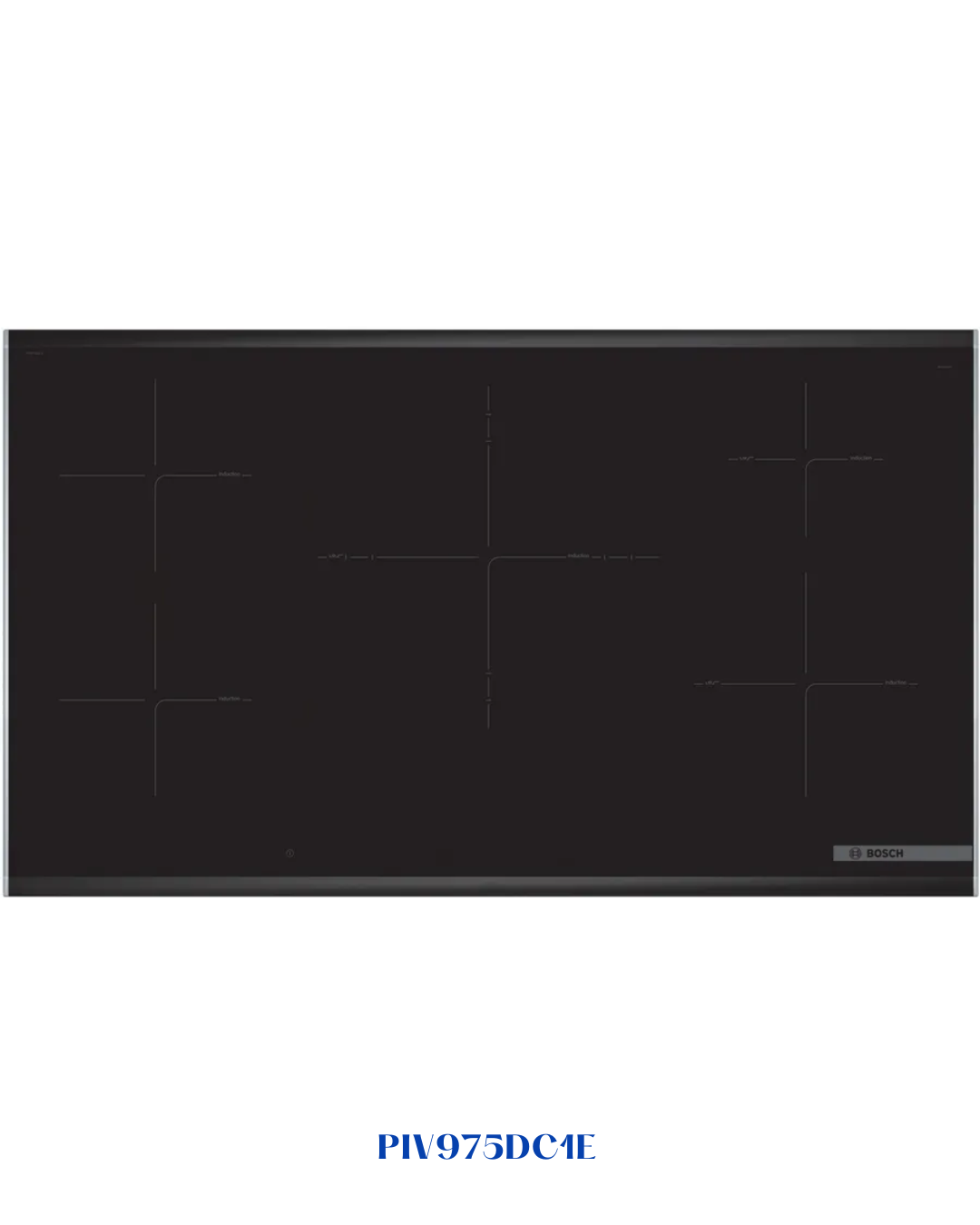 BOSCH BUILT-IN INDUCTION HOB BLACK CERAMIC GLASS – 11,100W – 90CM
