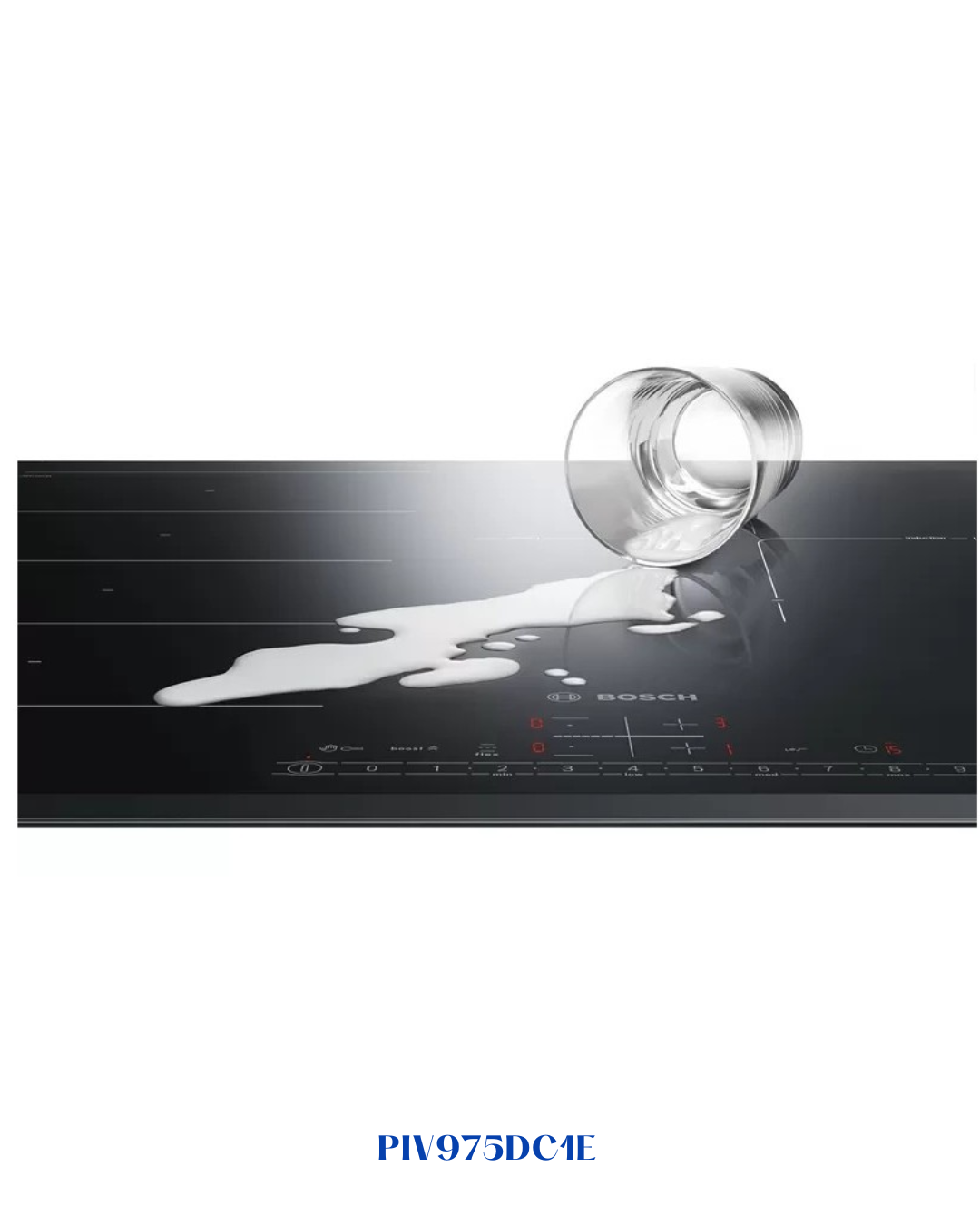 BOSCH BUILT-IN INDUCTION HOB BLACK CERAMIC GLASS – 11,100W – 90CM