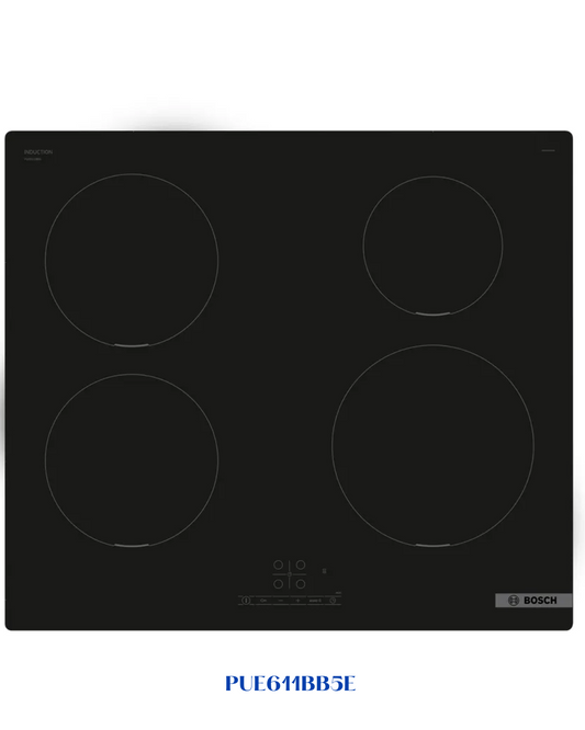 BOSCH BUILT-IN INDUCTION HOB BLACK CERAMIC GLASS – 4600W – 60CM