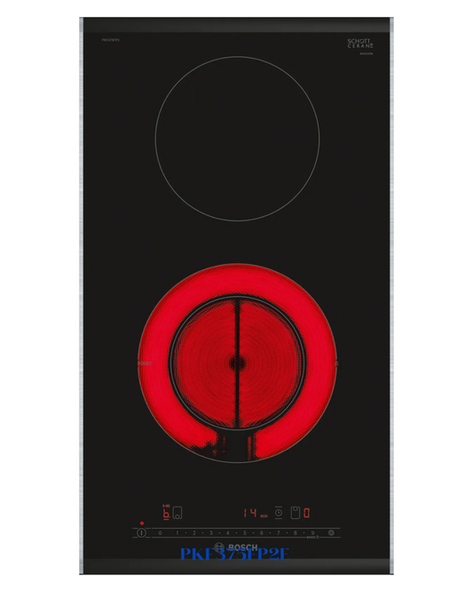 BOSCH SERIES 6 30 CM DOMINO ELECTRIC HOB CERAMIC, 2‑ZONE