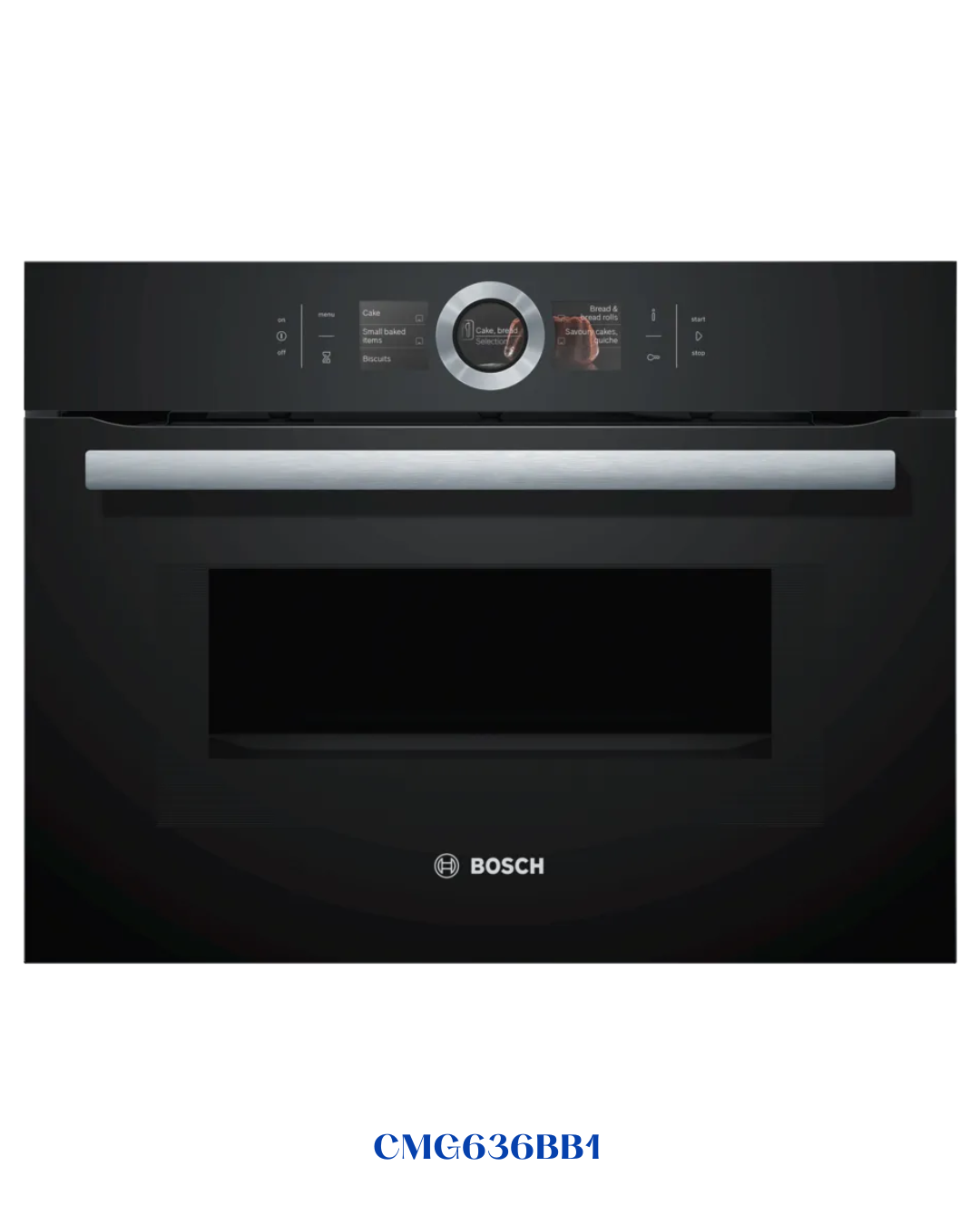 BOSCH SERIES 8 BUILT‑IN 45 L COMPACT MICROWAVE + GRILL