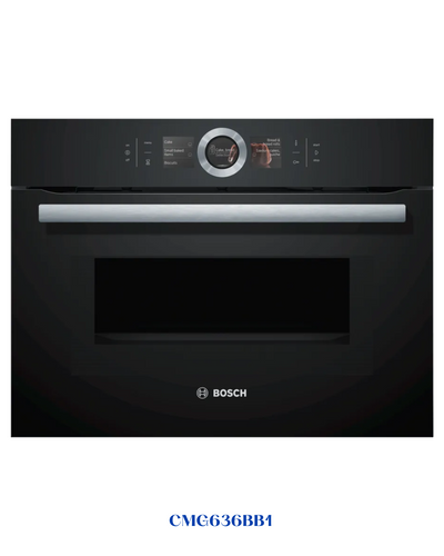 BOSCH SERIES 8 BUILT‑IN 45 L COMPACT MICROWAVE + GRILL