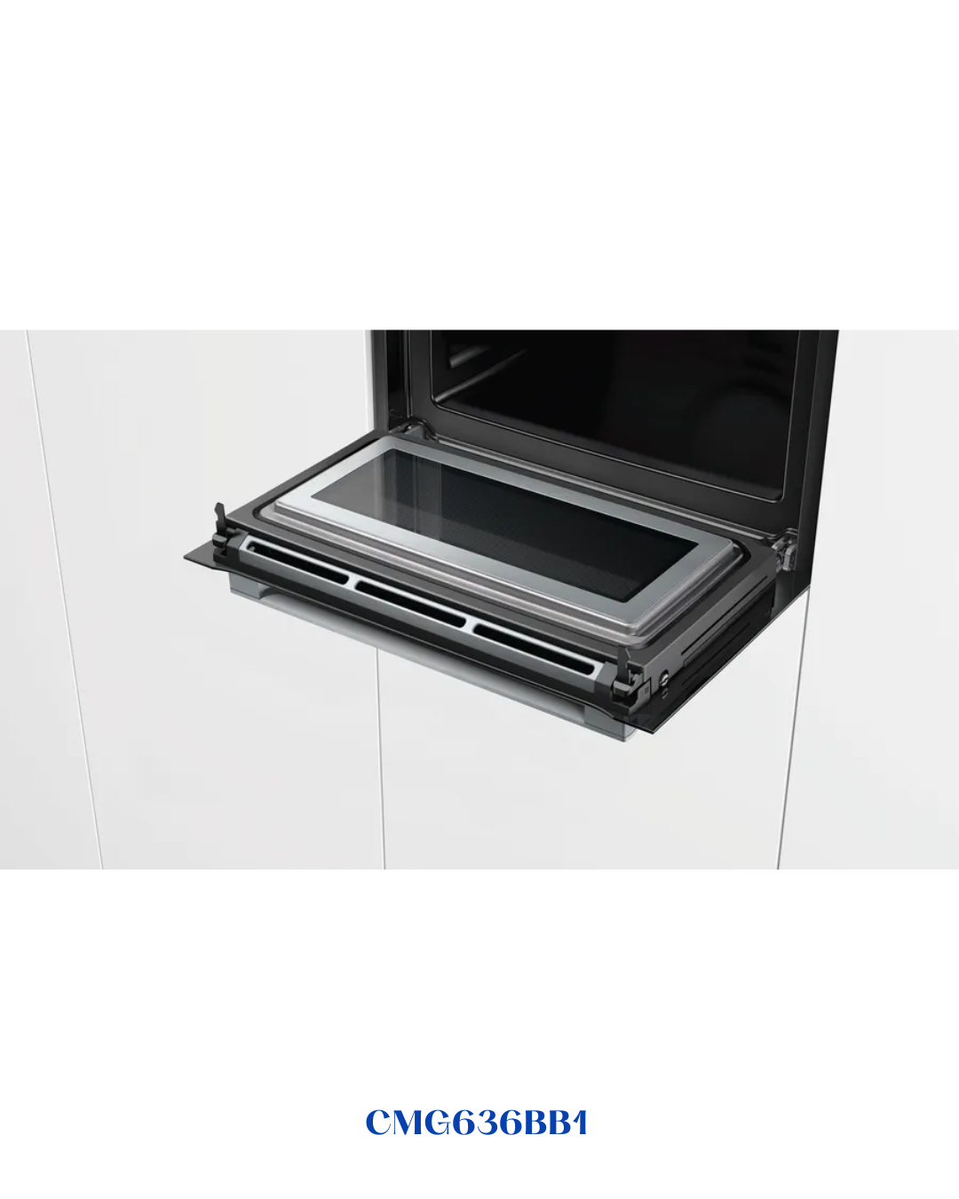 BOSCH SERIES 8 BUILT‑IN 45 L COMPACT MICROWAVE + GRILL