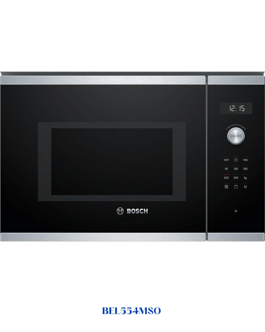 BOSCH SERIES 6 BUILT-IN MICROWAVE WITH GRILL 900W 25L