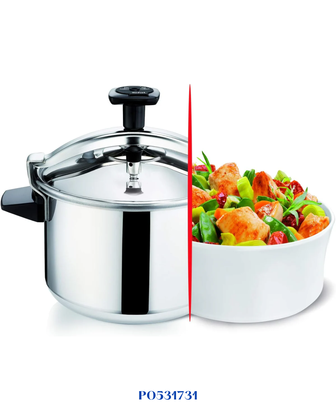 TEFAL AUTHENTIQUE PRESSURE COOKER  - 12L-قدر ضغط تيفال أوتانتيك