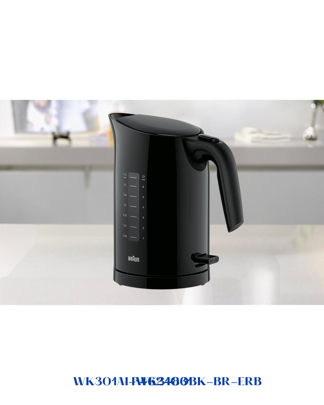 BRAUN PUREASE WATER KETTLE 2200W 1.7L