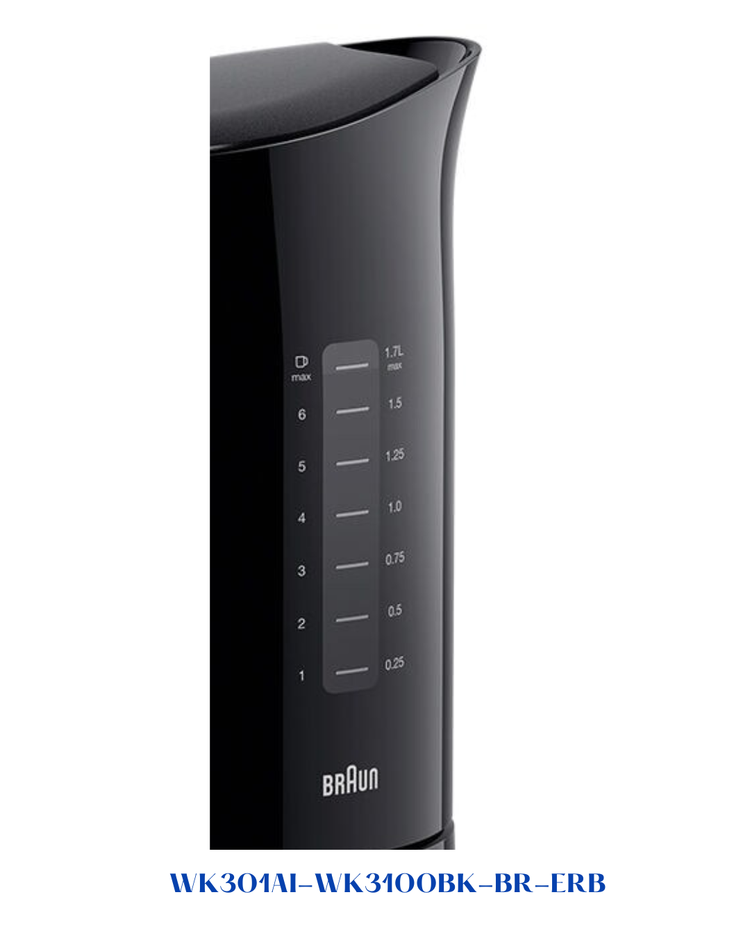 BRAUN PUREASE WATER KETTLE 2200W 1.7L