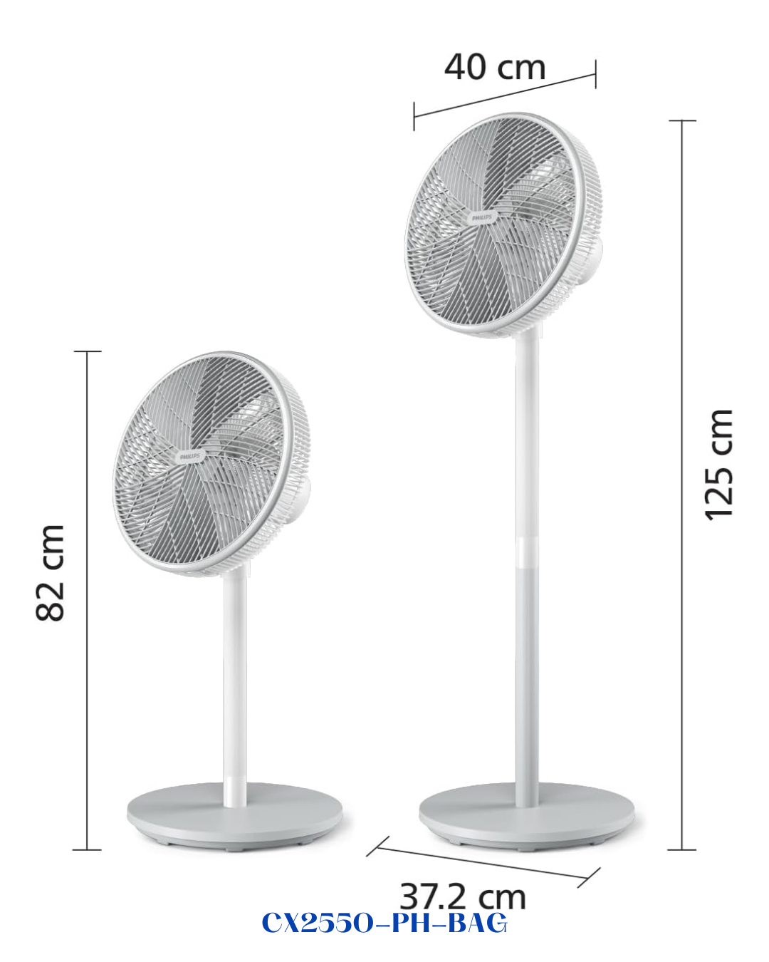 PHILIPS PEDESTAL FAN 2000 SERIES 48W