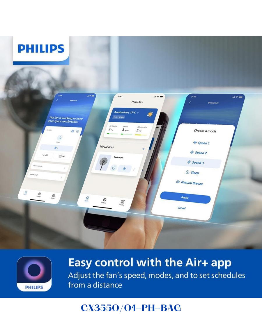 PHILIPS PEDESTAL FAN 3000 SERIES 48W