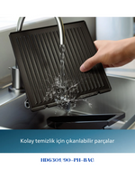 PHILIPS CONTACT GRILL 5000 SERIES 2200W