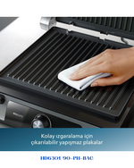 PHILIPS CONTACT GRILL 5000 SERIES 2200W