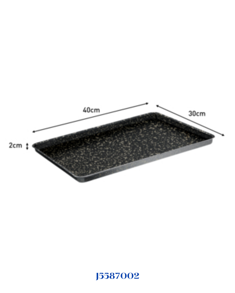 TEFAL BLACK STONE BAKING SHEET 38×28CM