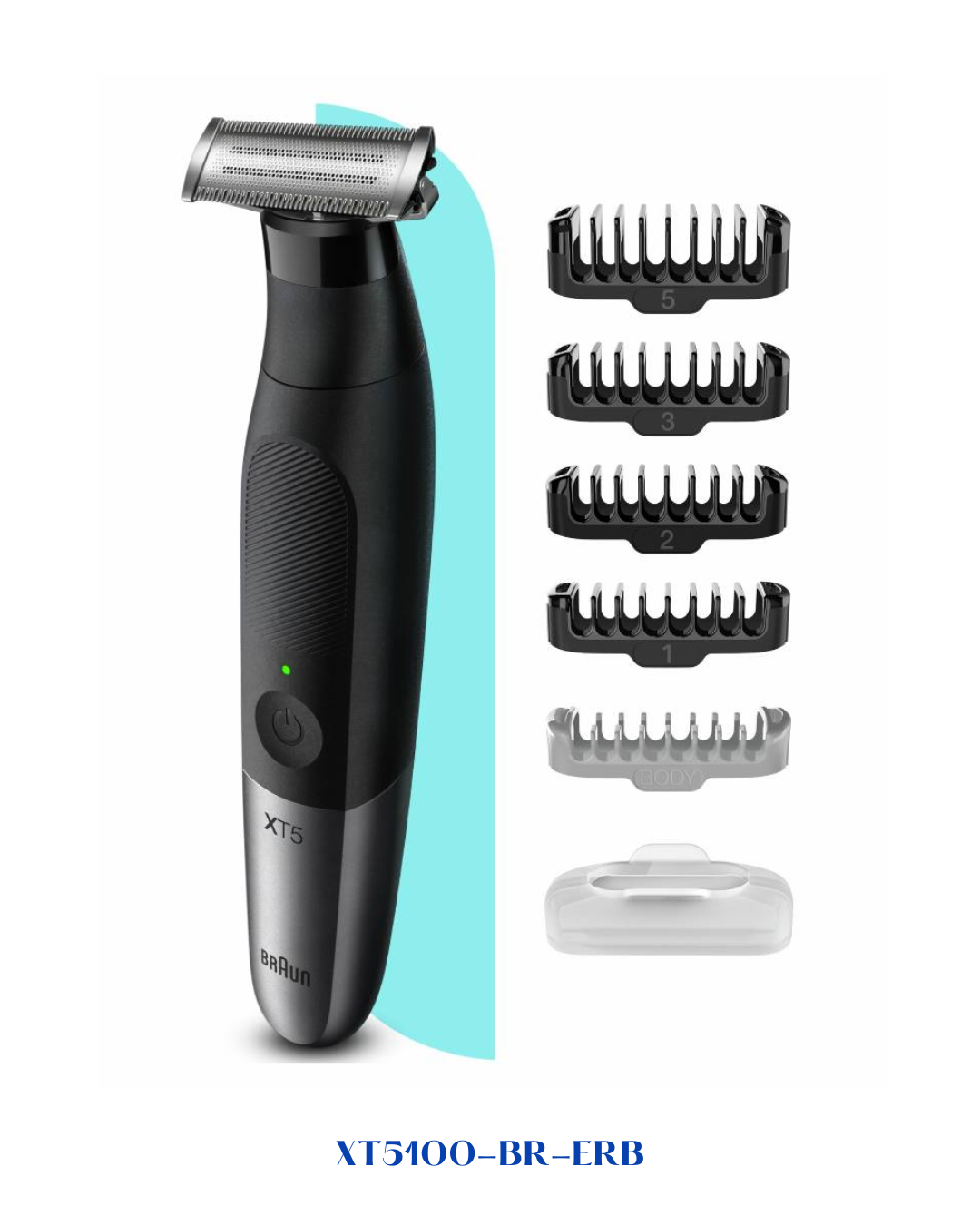 BRAUN SERIES X HYBRID FACE & BODY TRIMMER