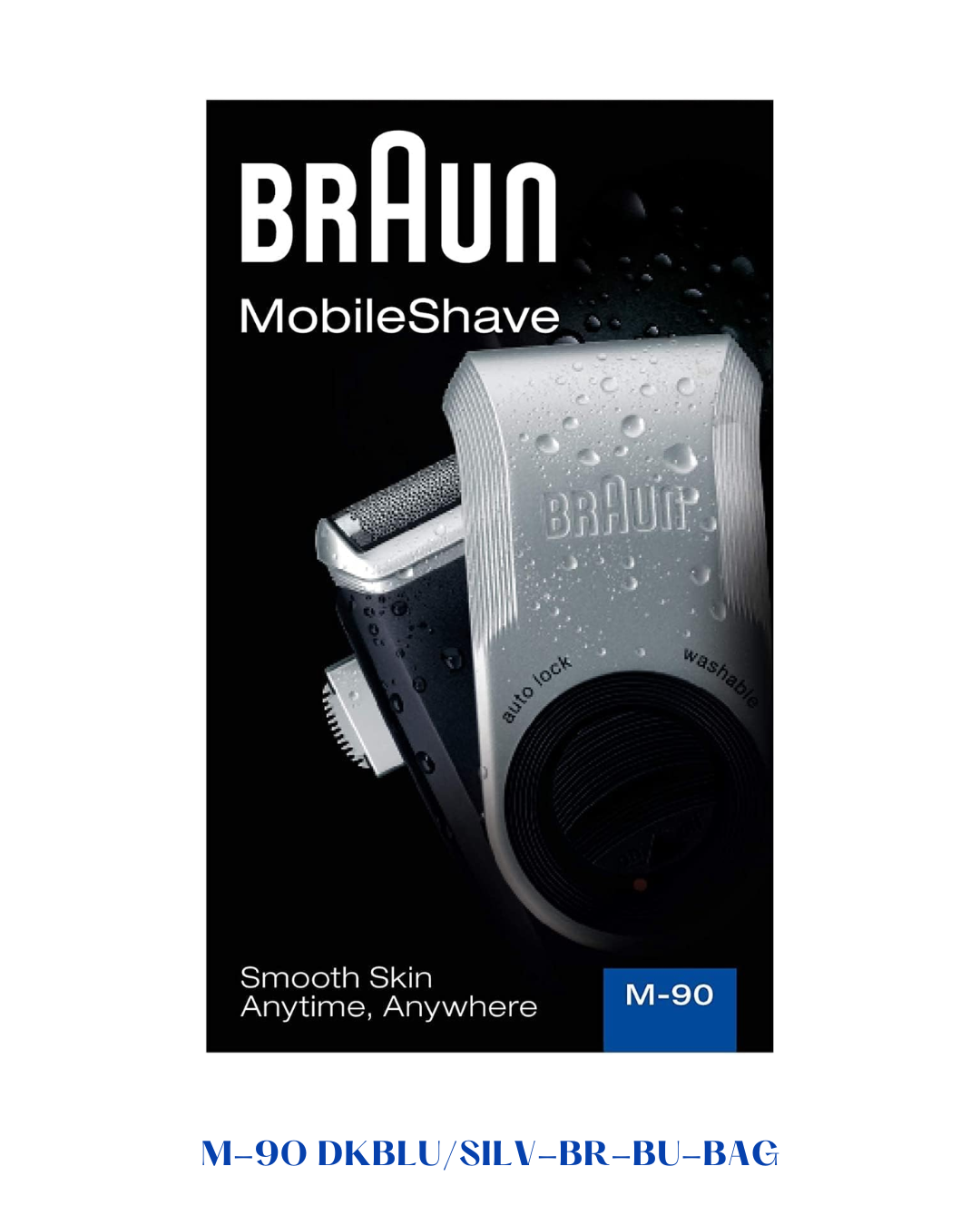 BRAUN MOBILESHAVE SHAVER