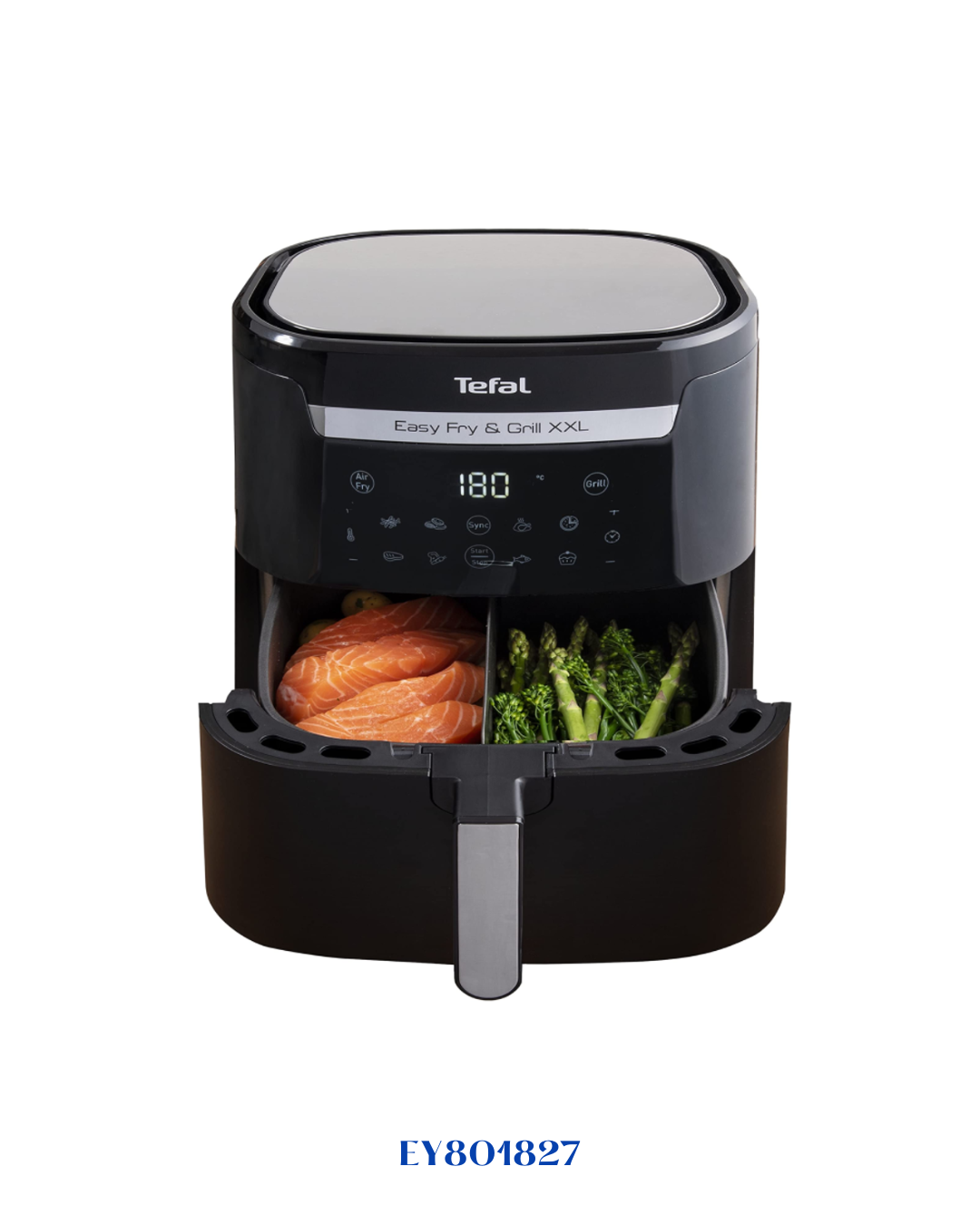 TEFAL EASY FRY & GRILL XXL 2-IN-1 AIR FRYER 6.5L 1830W