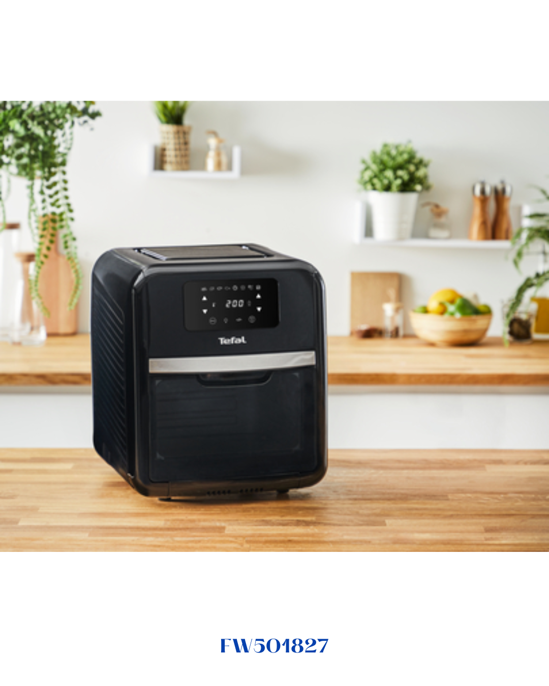 TEFAL EASY FRY OVEN & GRILL BLACK 11L 9 FUNCTION 8PRE-SET PROGRMS