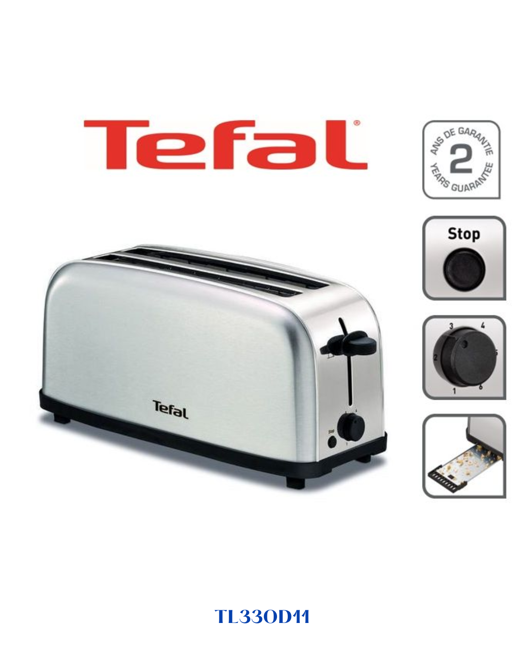 TEFAL EQUINOX  1400 -محمصة توست تيفال