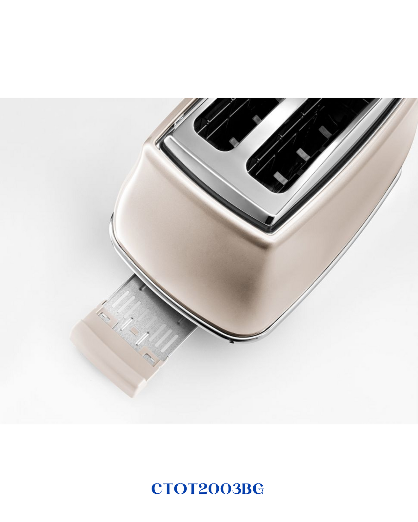 DELONGHI ICONA METALLICS 2‑SLICE TOASTER