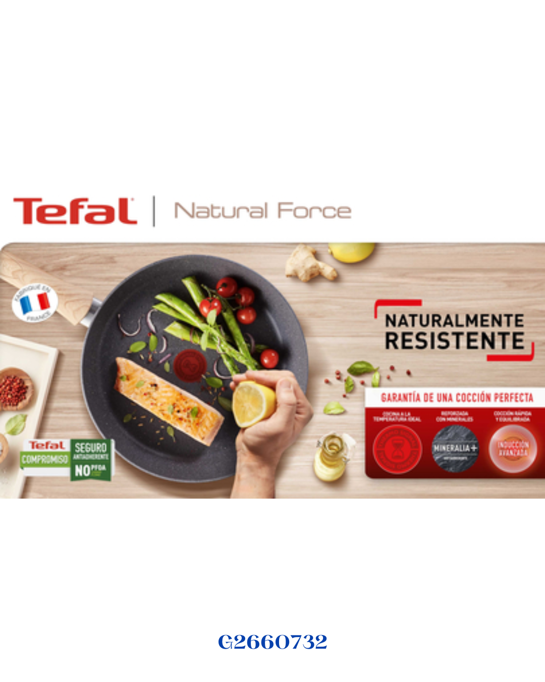 TEFAL FRYING PAN NATURAL FORCE 30CM