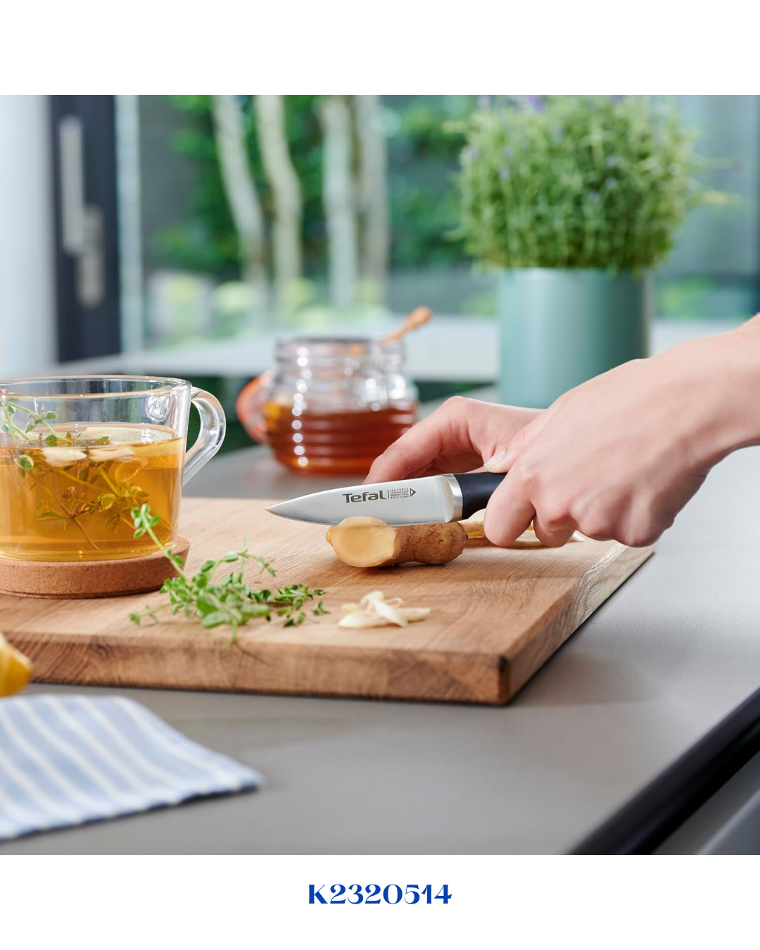TEFAL ICE FORCE PARING KNIFE, 9 CM