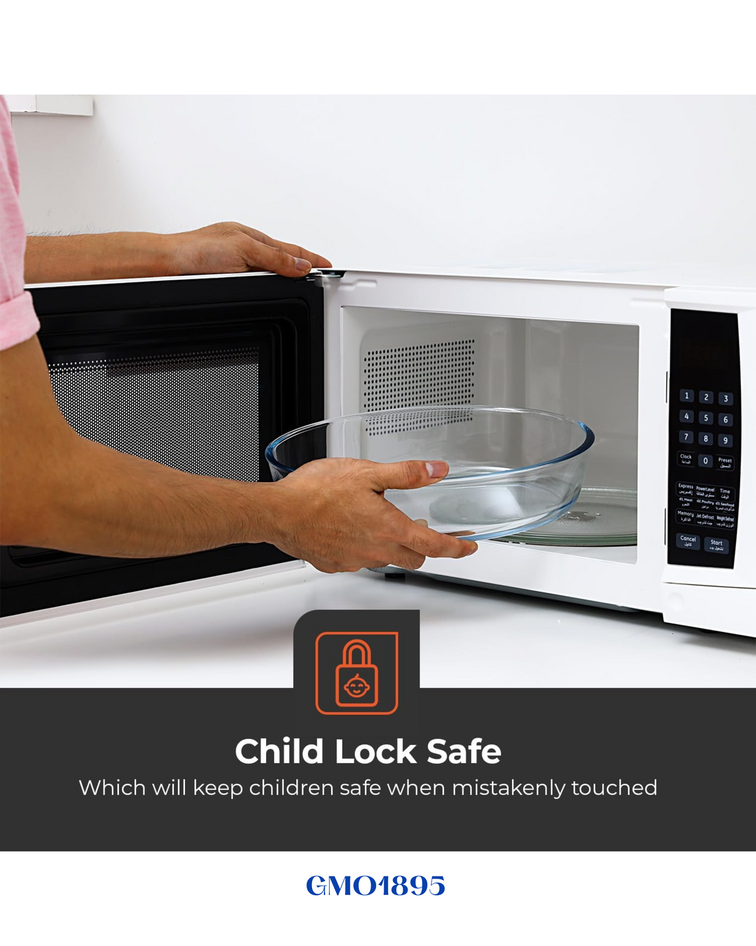 GEEPAS DIGITAL MICROWAVE OVEN 1200W 20L