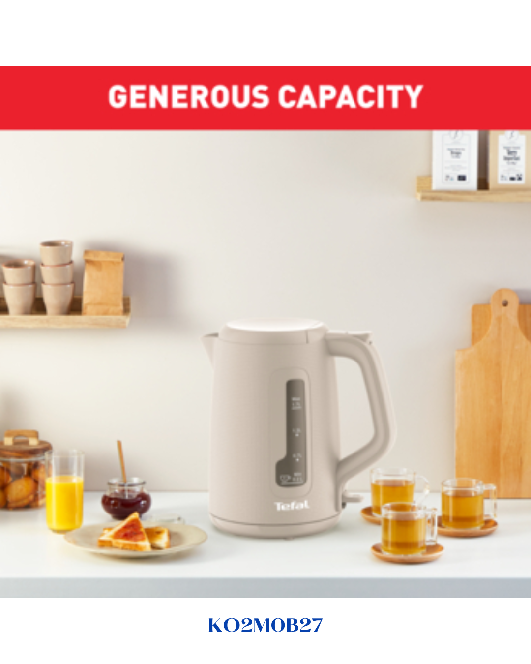 TEFAL MORNING KETTLE 1.7