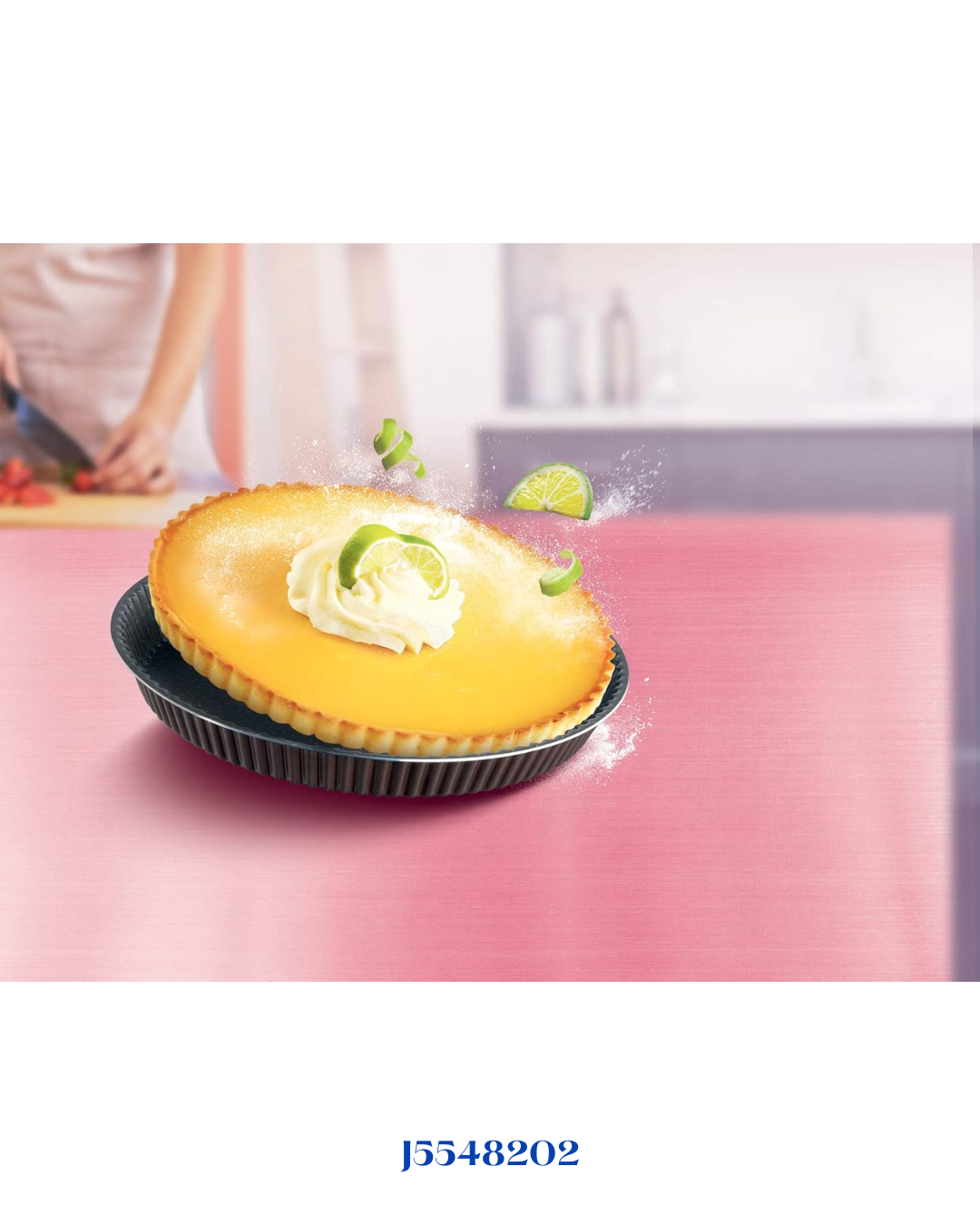 TEFAL PERFECTBAKE FLUTED TART 24 CM
