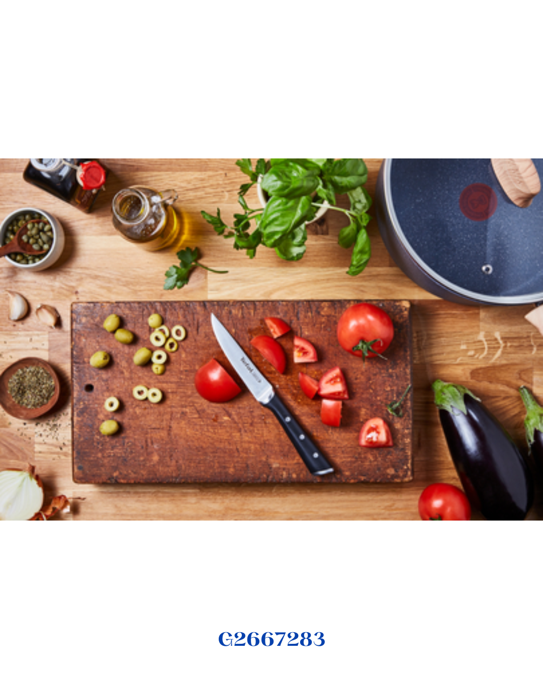 TEFAL NATURAL FORCE SHALLOW POT 28CM