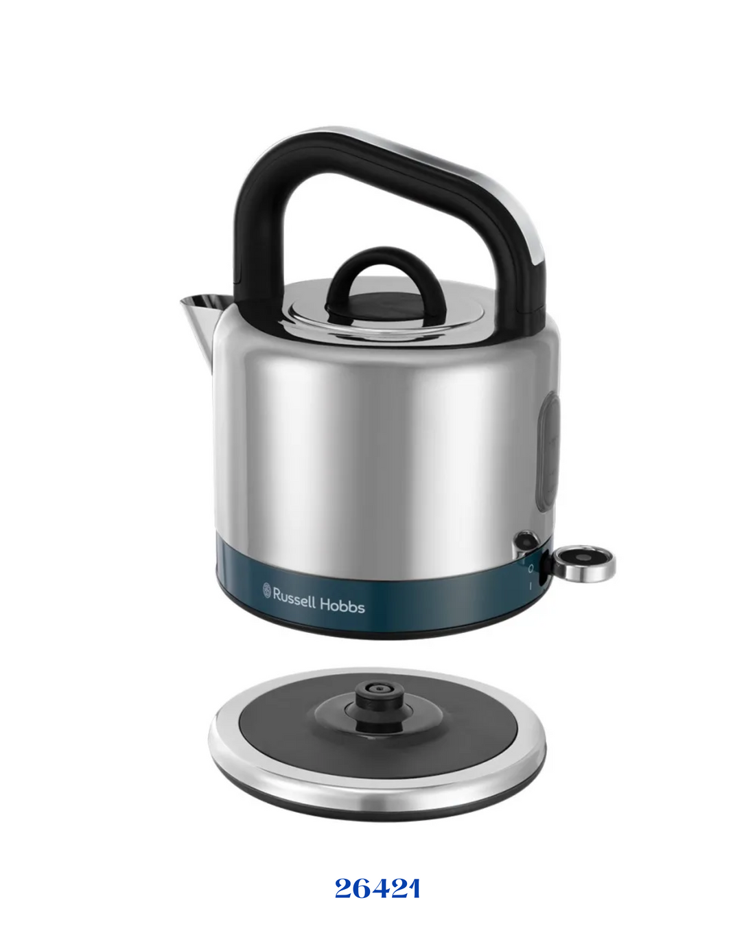 RUSSELL HOBBS DISTINCTIONS KETTLE OCEAN BLUE