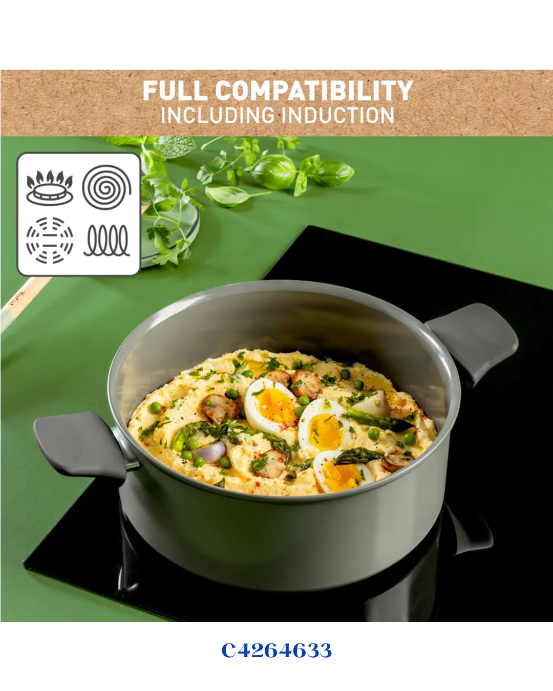 TEFAL RENEWAL NON-STICK  SAUCEPAN 16CM