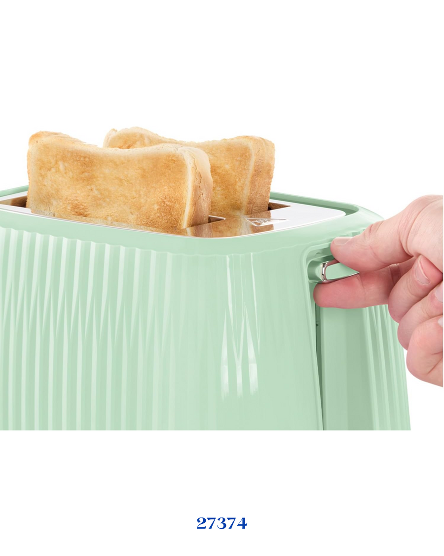 RUSSELL HOBBS EDEN 2 SLICE TOASTER PISTACHIO 800W