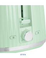 RUSSELL HOBBS EDEN 2 SLICE TOASTER PISTACHIO 800W