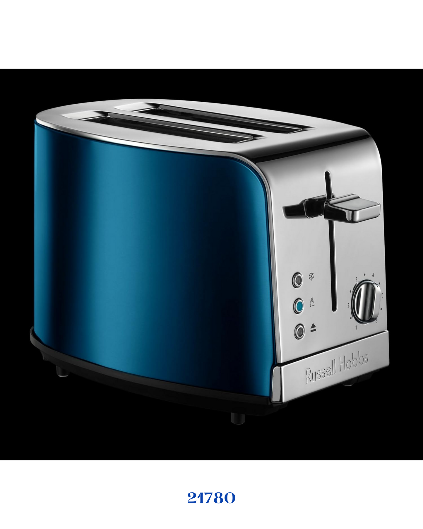 Russell Hobbs Jewels Toaster Topaz Blue 1050W