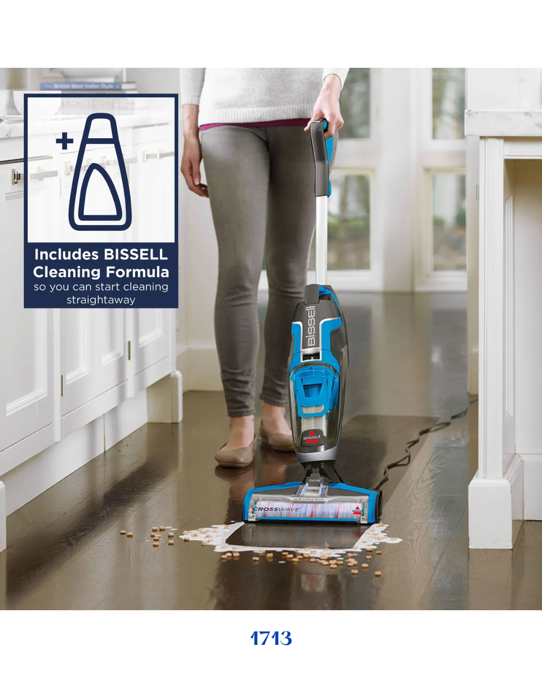 BISSELL CROSSWAVE WET-DRY VACUUM MOP 500-600 W