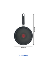 TEFAL RESIST INTENSE PANCAKE PAN 25CM