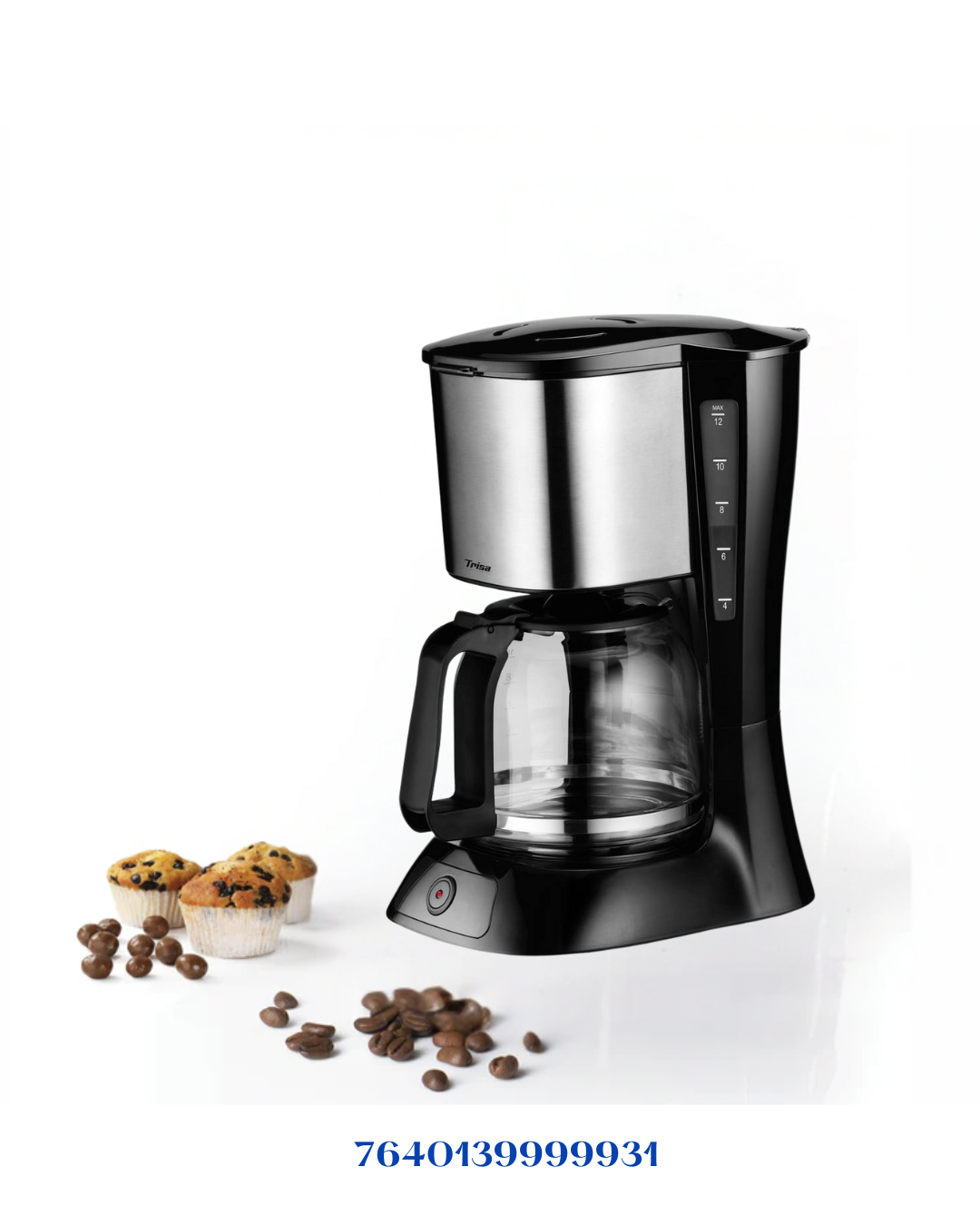 TRISA PERFECT COFFEE 12 FILTER COFFEE MAKER 900W 1.5L