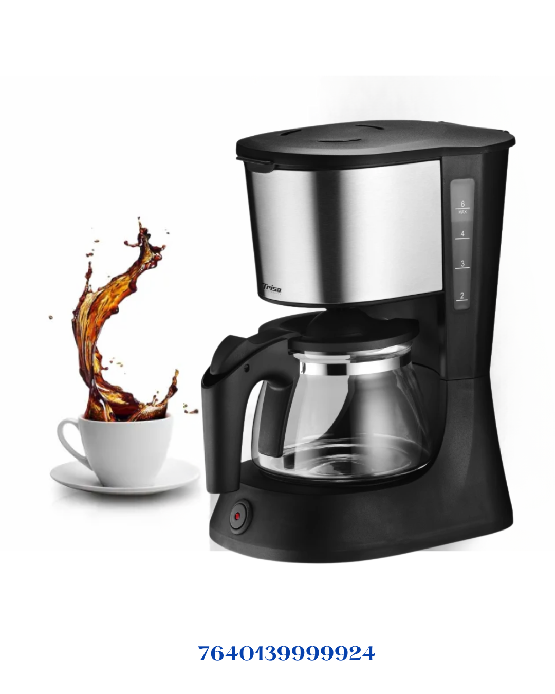 TRISA PERFECT COFFEE 6 FILTER COFFEE MAKER 600W 0.75L
