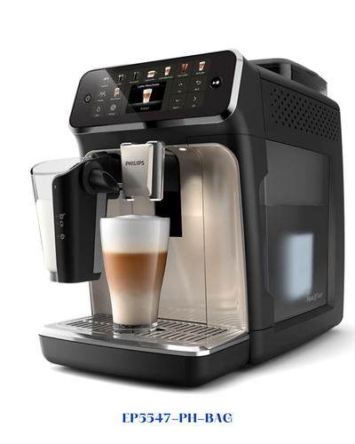 ماكينة تحضير قهوة اسبريسو اوتوماتيكية بالكامل من فيليبس الفئة 5500_1500 واط - 1.8 لتر