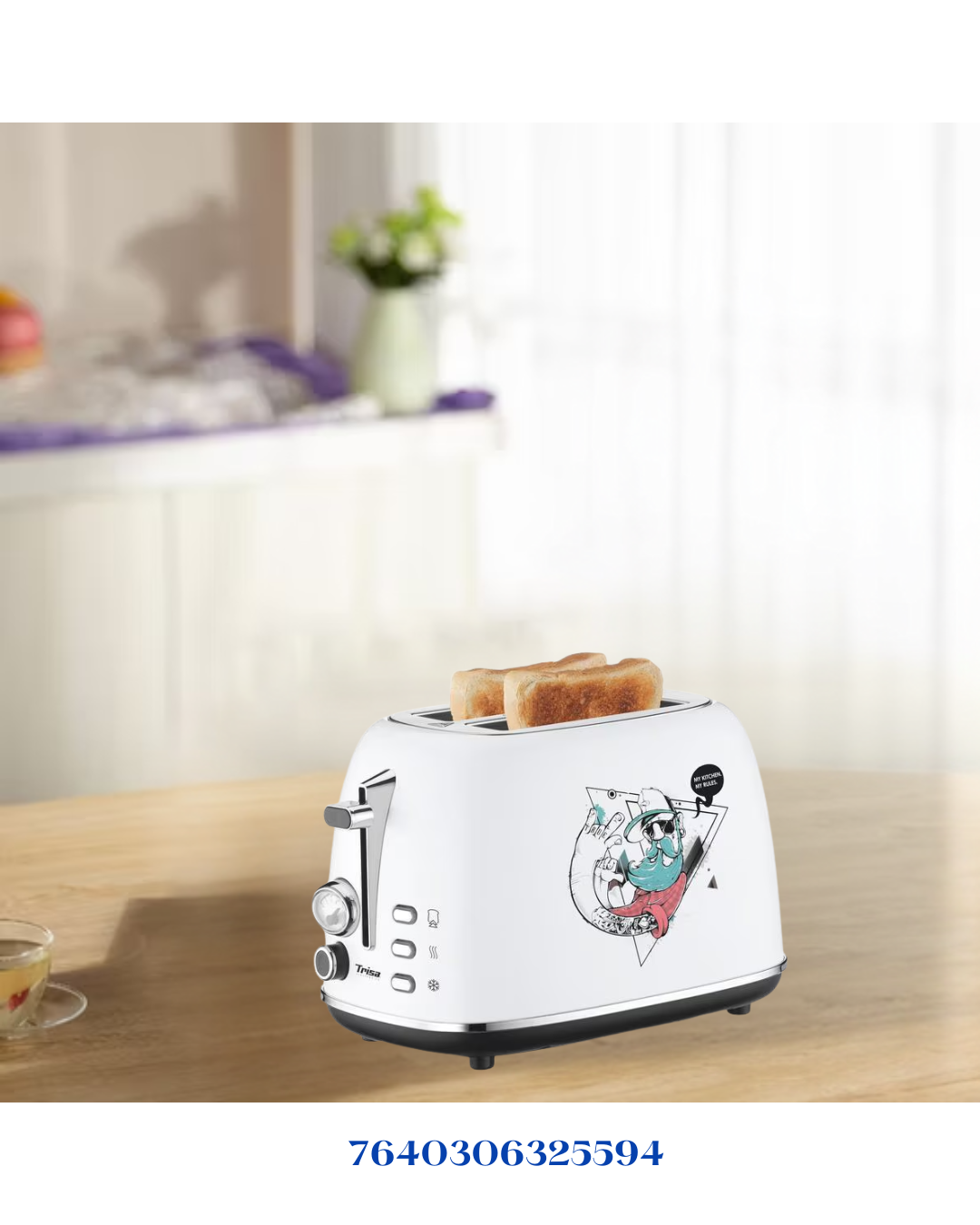 TRISA STREET ART TOASTER 815W