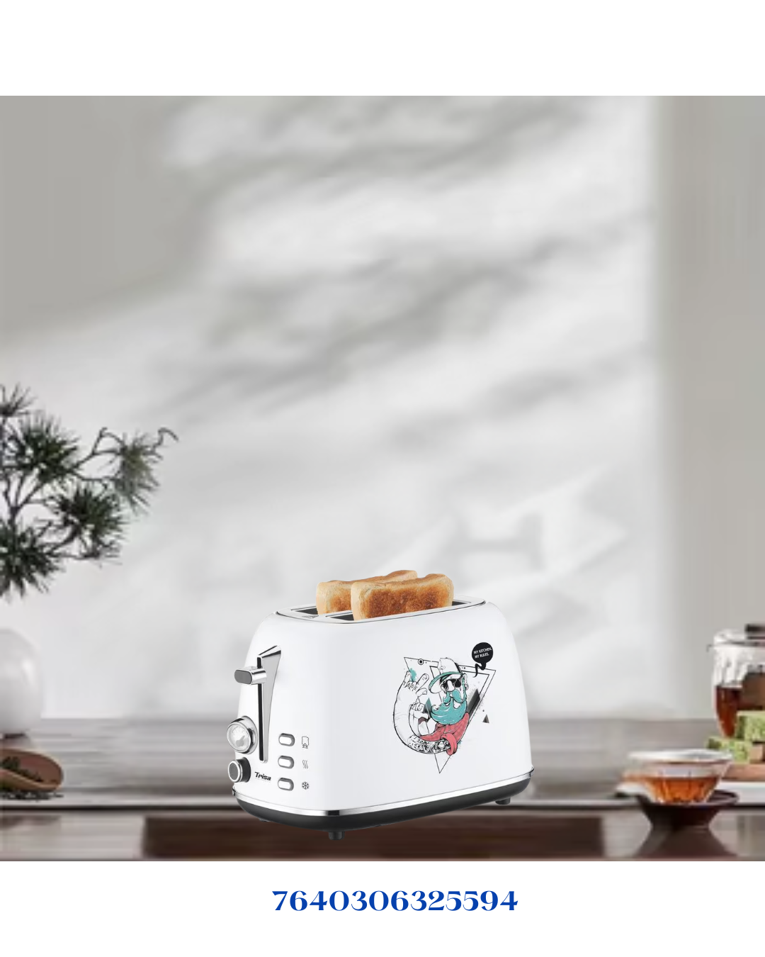 TRISA STREET ART TOASTER 815W
