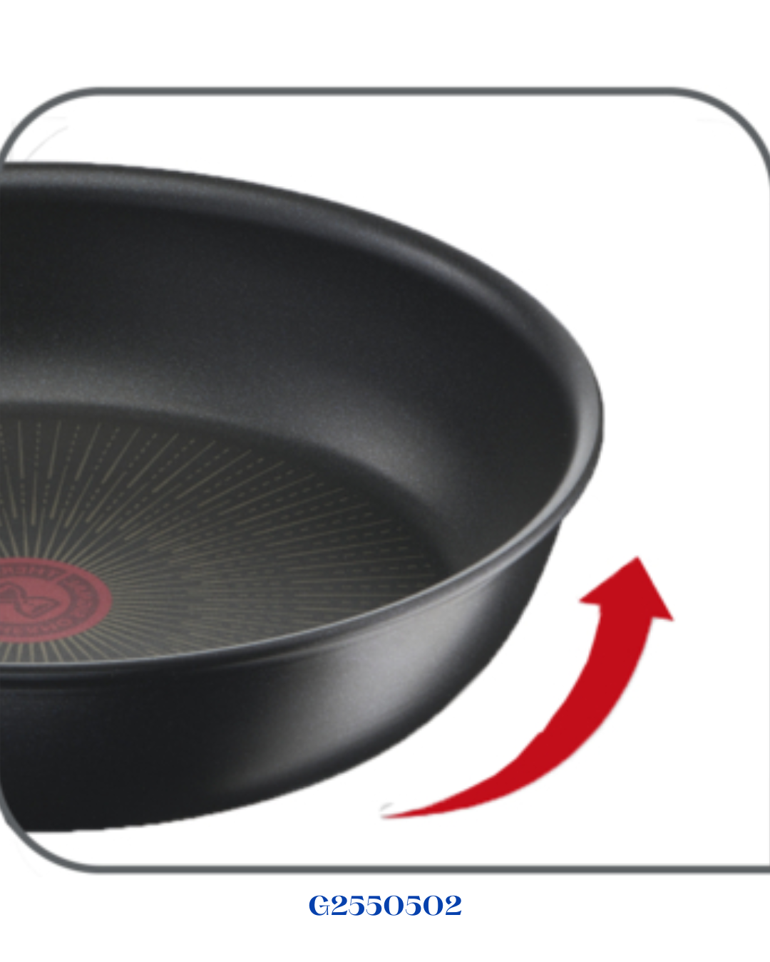 TEFAL UNLIMITED TITANIUM ANTI _SCRATCH COATING FRY PAN 26CM