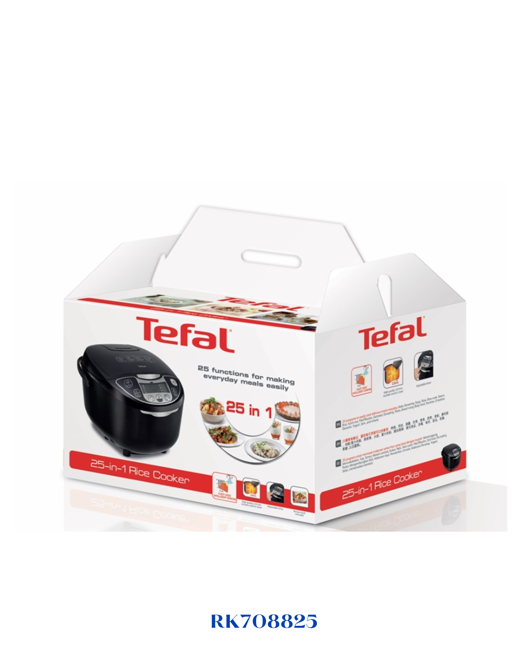 TEFAL MOULINEX MULTICOOKER FUZZY 10-IN-1 750W 5L