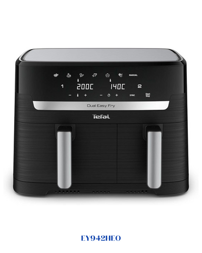 TEFAL AIR FRYER DIGITAL OIL LESSDUAL ESSENTIAL XXL 2700W