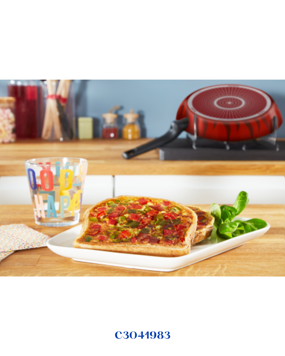 TEFAL TEMPO FLAME WOK FRYPAN 28CM