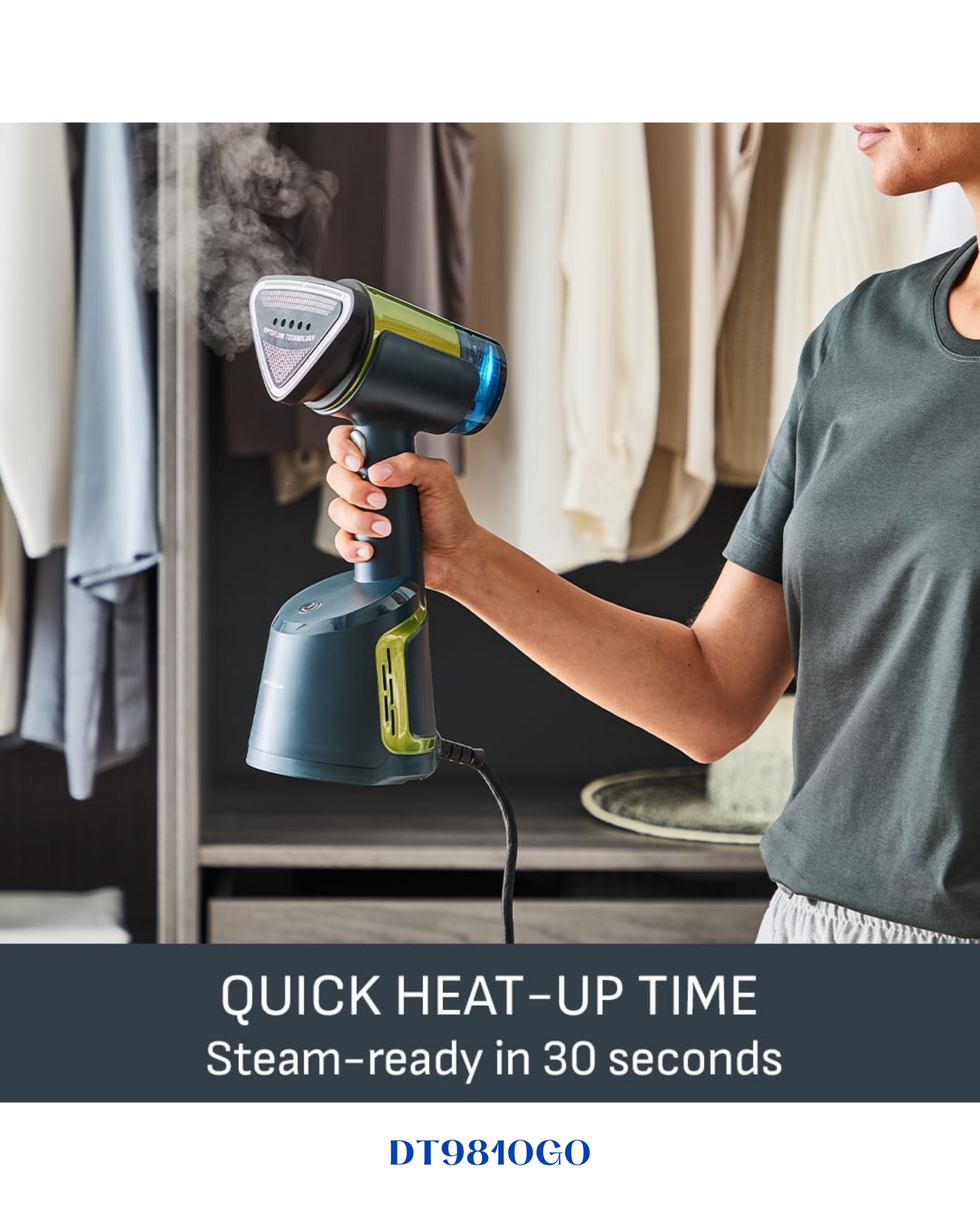 TEFAL AEROSTEAM HANDHELD STEAMER-1400W
