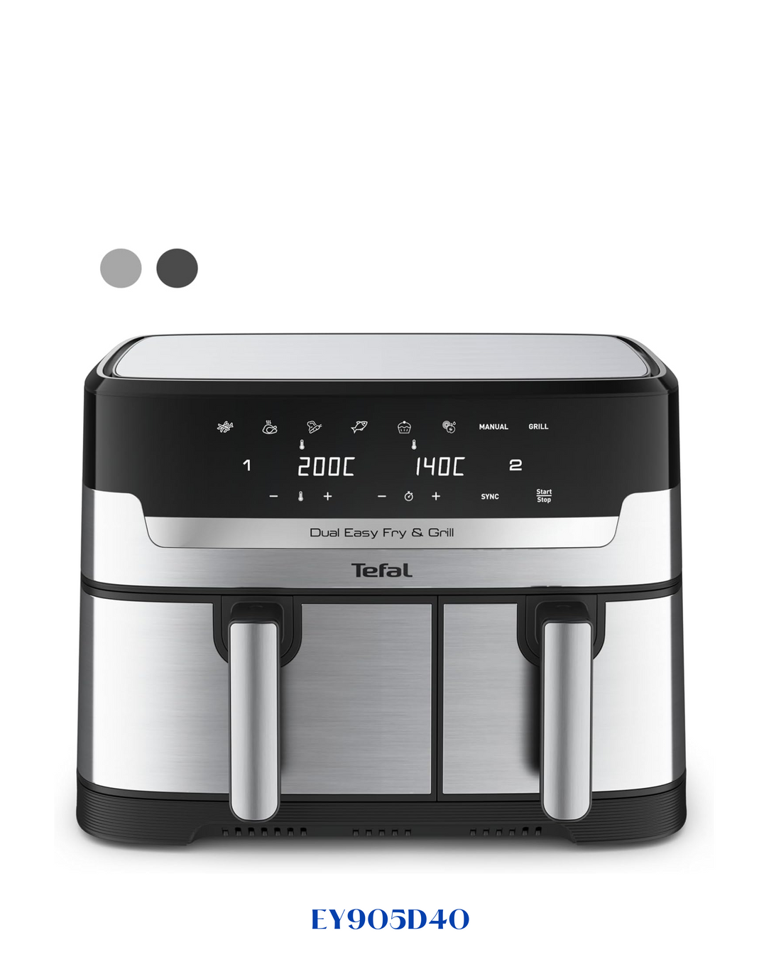 TEFAL DUAL EASY FRY & GRILL 8.3L