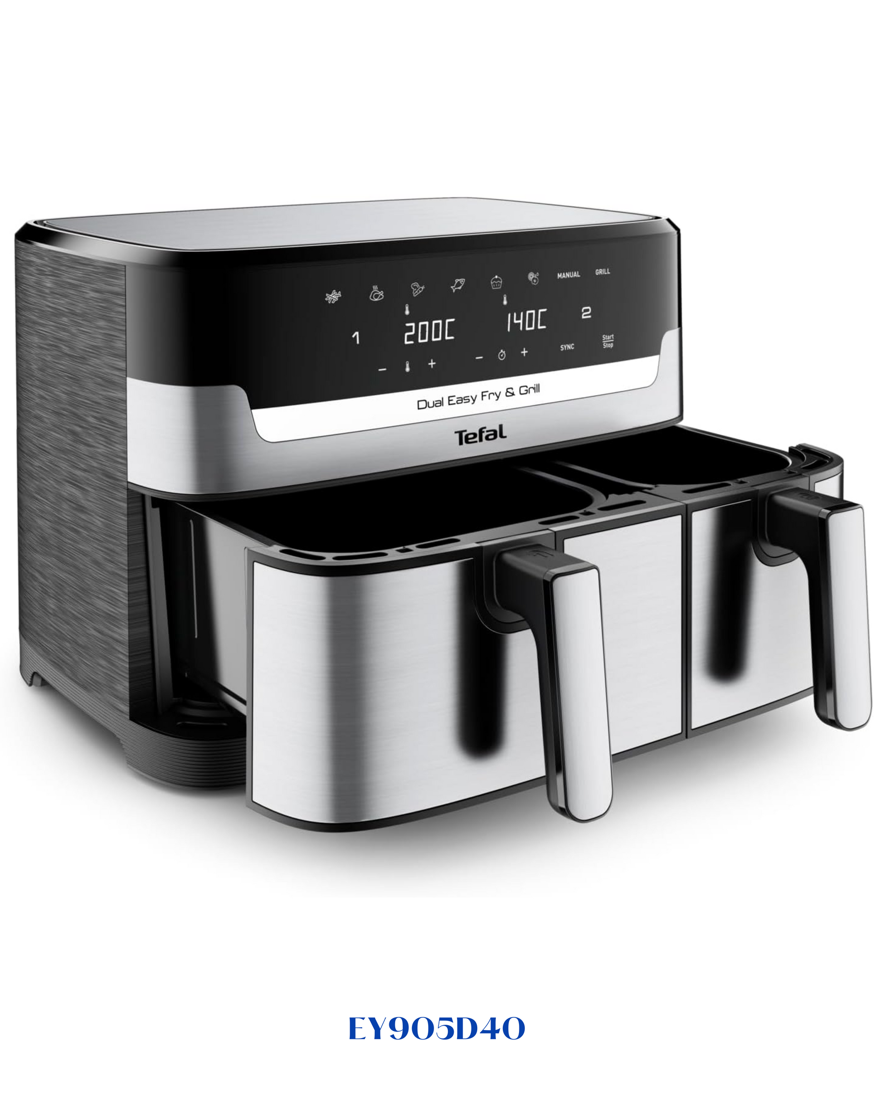 TEFAL DUAL EASY FRY & GRILL 8.3L