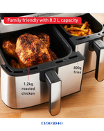 TEFAL DUAL EASY FRY & GRILL 8.3L