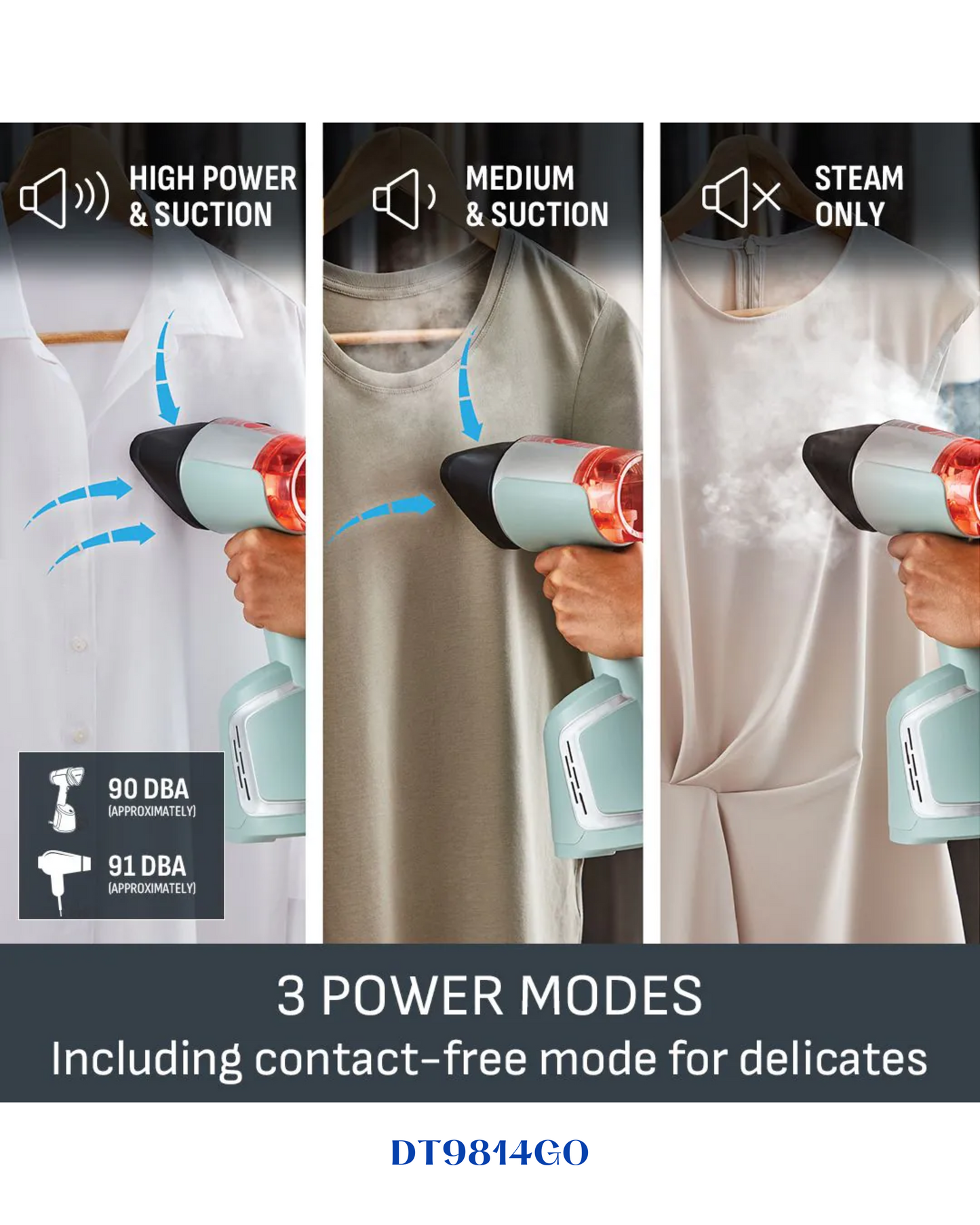 TEFAL AEROSTEAM HANDHELD GARMENT STEAMER-1500W