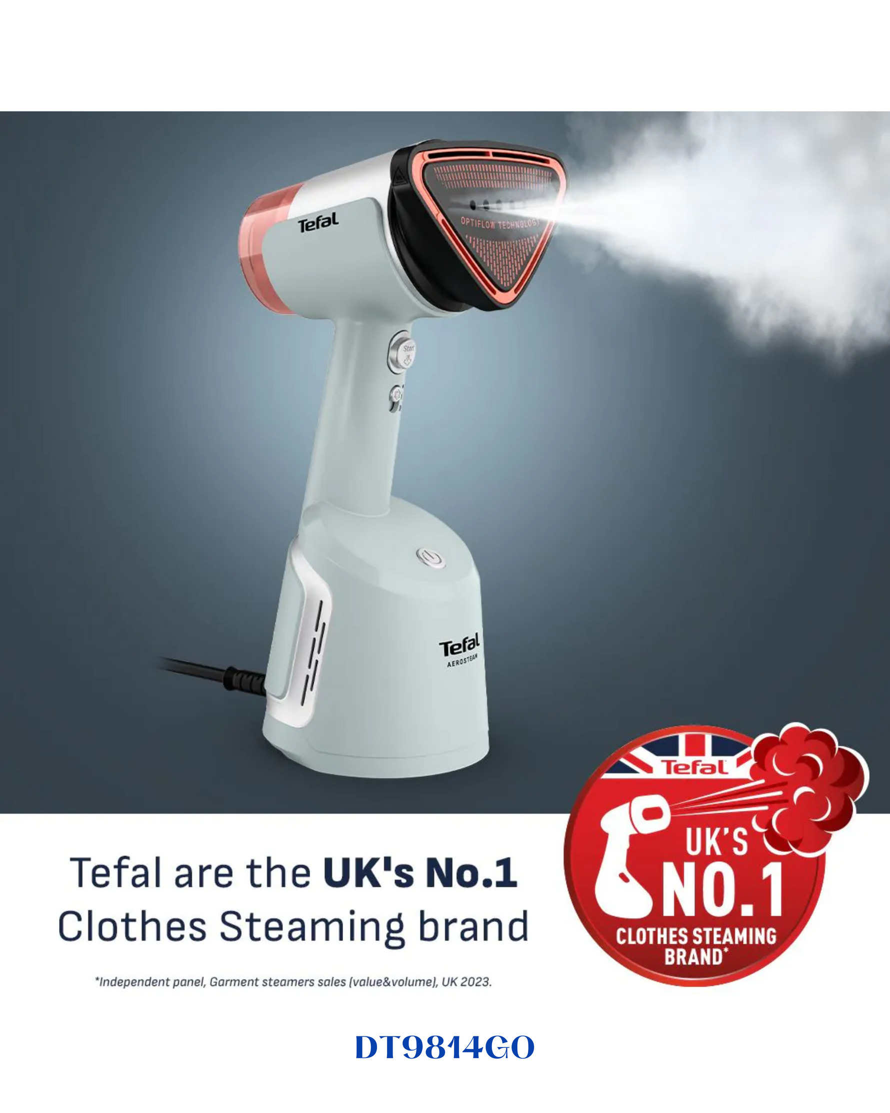 TEFAL AEROSTEAM HANDHELD GARMENT STEAMER-1500W